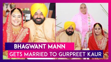 Bhagwant Mann, Punjab Chief Minister Gets Married To Dr Gurpreet Kaur